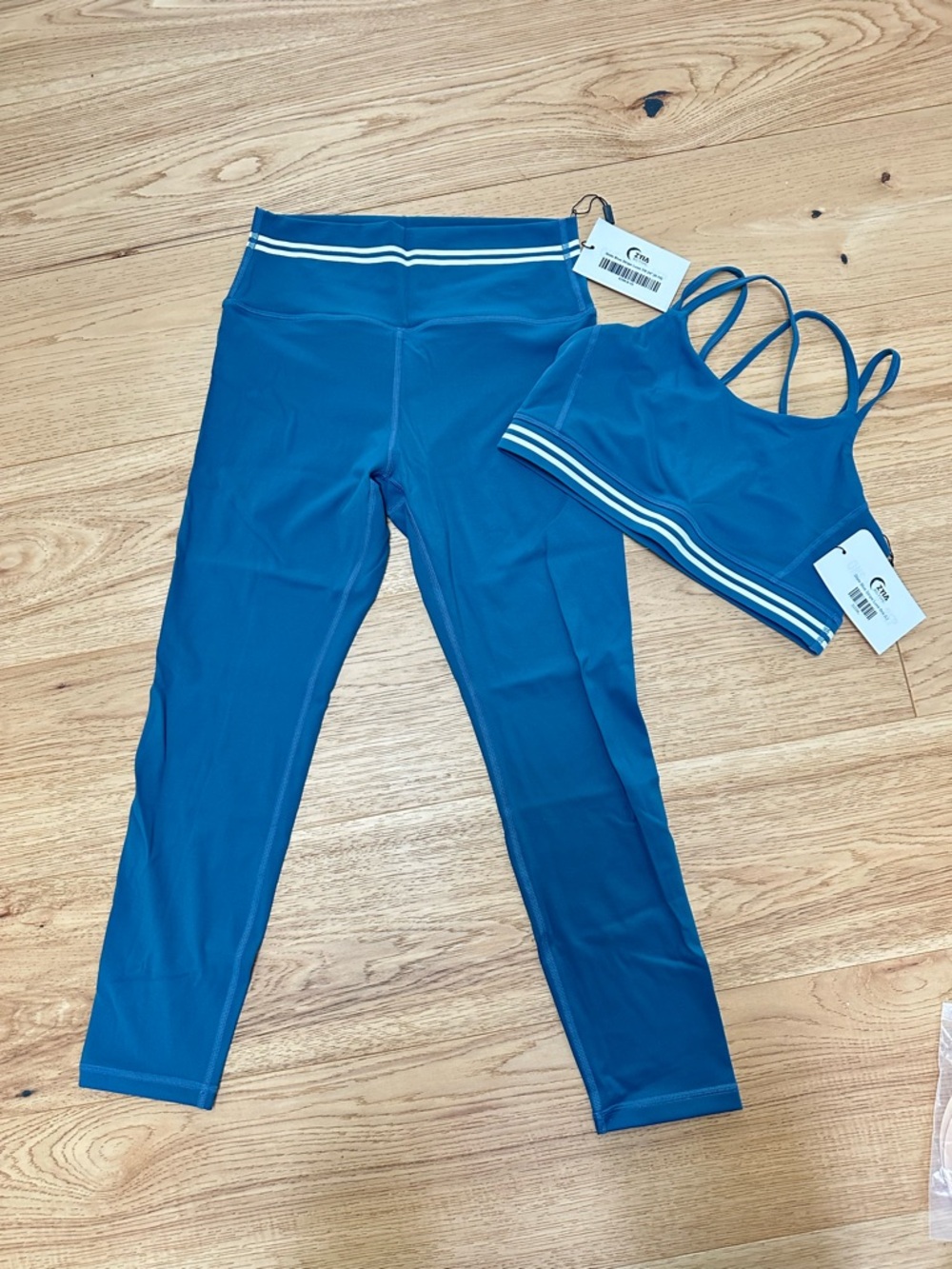 ZYIA Slate Blue Luxe set